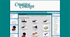 Desktop Screenshot of creativeconcept.ch